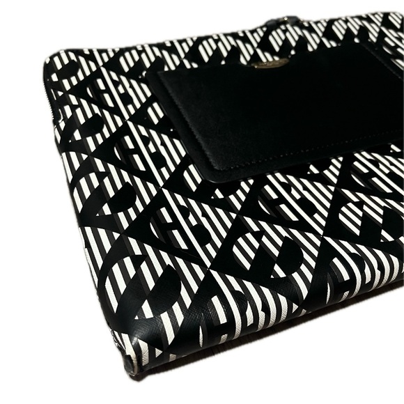 HENRI BENDEL laptop case New York Double Zipper, Saffiano Leather - Picture 9 of 13